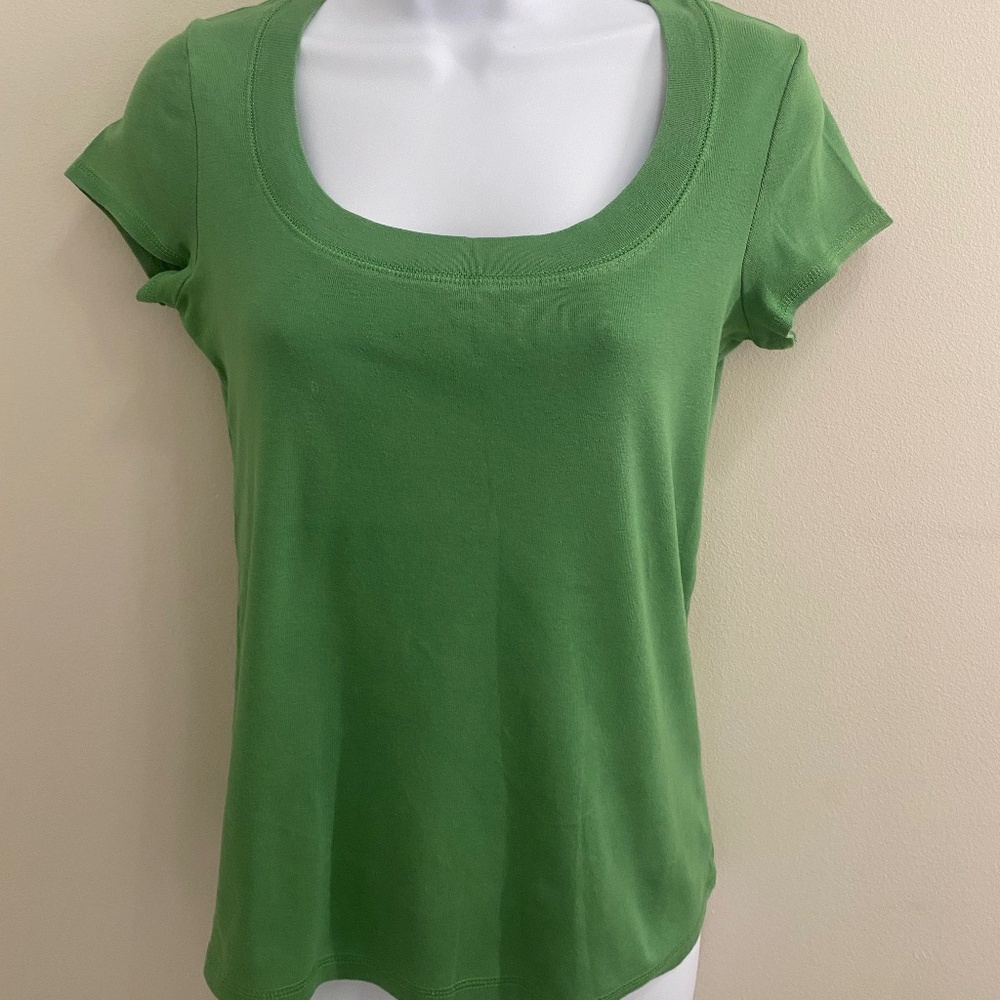 Ann Taylor Loft Green Top Small